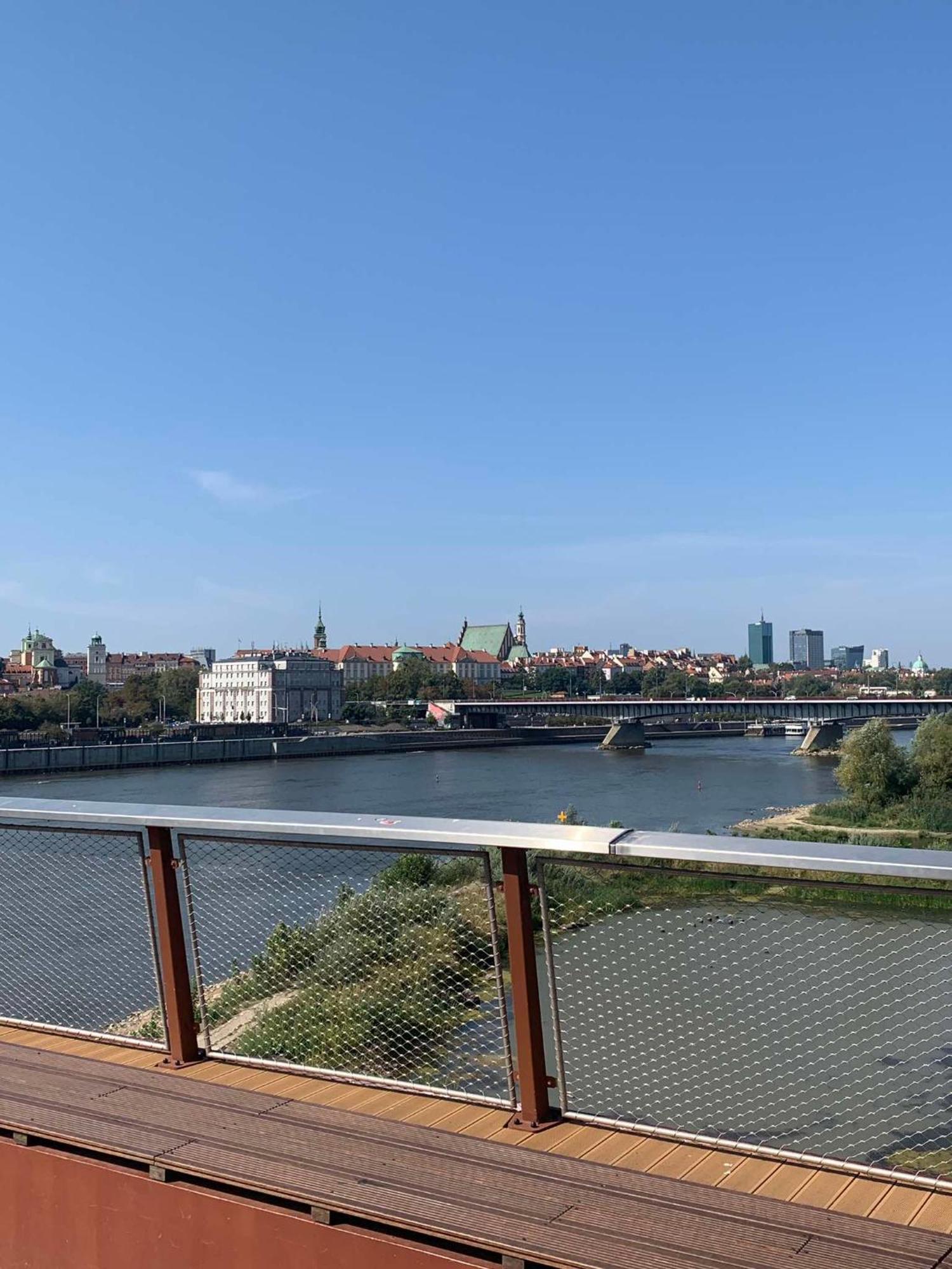 Apartament Nad Wisla Spacerem Do Centrum I Starego Miasta Варшава Екстер'єр фото